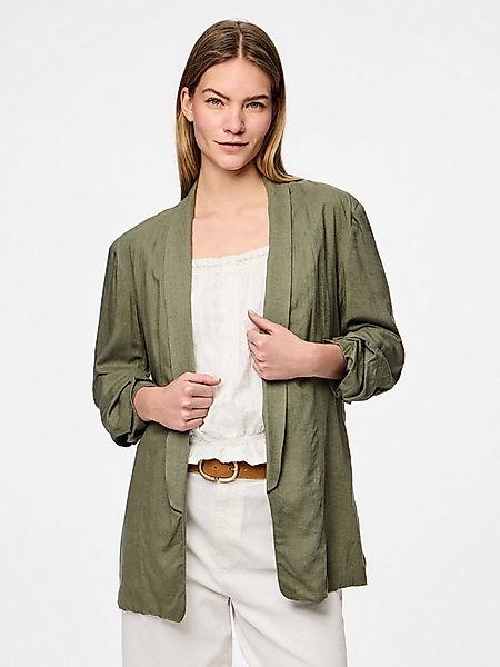 pieces Longblazer PCPIA BOSELLA BLAZER WVN NOOS mit Leinen günstig online kaufen