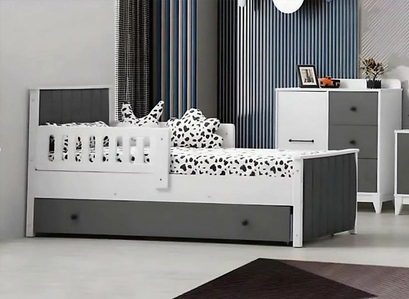 JVmoebel Kinderbett Kinderbett Bett Kinderzimmer Kinderzimmermöbel Bettrahm günstig online kaufen