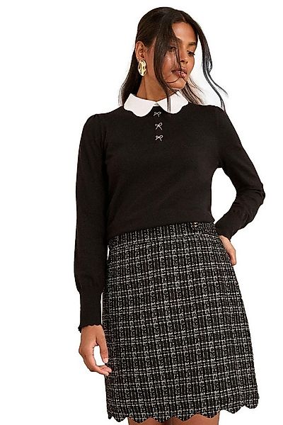 Love & Roses Webrock Love & Roses Mono Tweed-Rock (1-tlg) günstig online kaufen