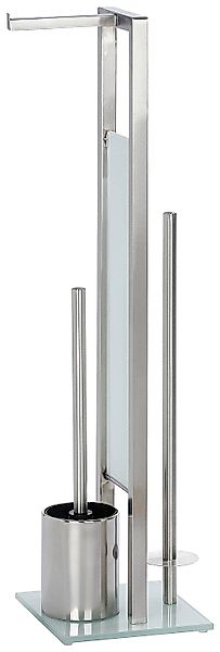 WENKO WC-Garnitur Rivalta, (1-tlg), Edelstahl rostfrei, günstig online kaufen