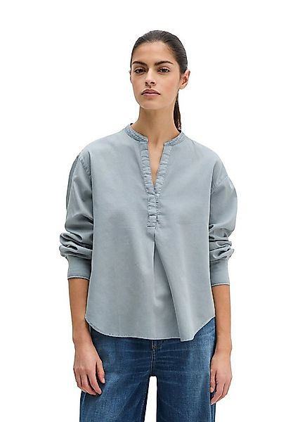Marc O'Polo Langarmbluse aus Baumwoll-Satin günstig online kaufen