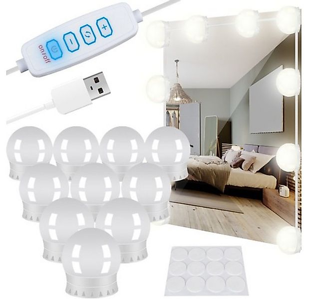 IZOXIS LED Arbeitsleuchte LED-Lampen Schminktisch, Ausleuchtung, LED fest i günstig online kaufen