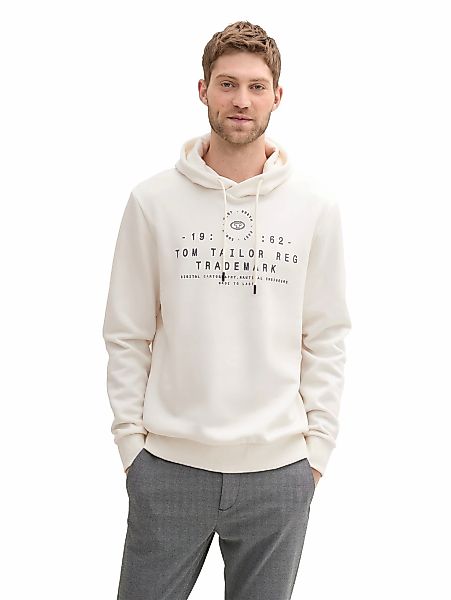 TOM TAILOR Kapuzensweatshirt, mit großem Logo-Frontprint günstig online kaufen