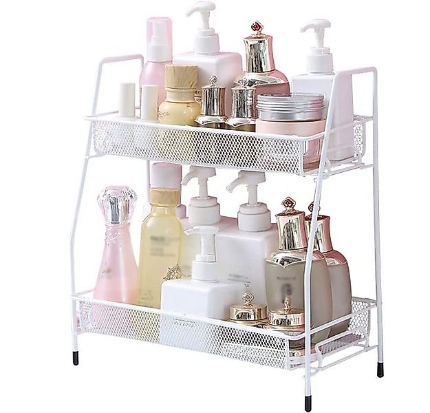 NUODWELL Gewürzregal Gewürzregal Stehend 2 Ebenen Metall Küchen Organizer F günstig online kaufen