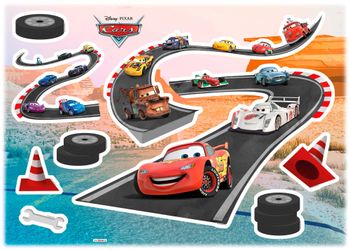 Komar Deko-Sticker Cars Track 50 cm x 70 cm günstig online kaufen