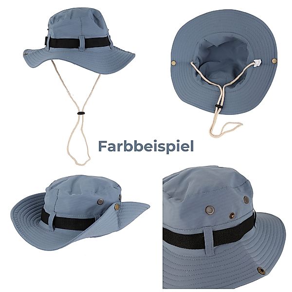 MIRROSI Fischerhut UNISEX mit seitlichen Knöpfen günstig online kaufen
