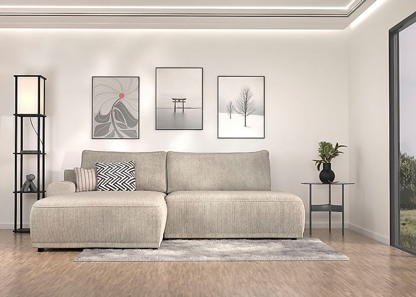 TRENDMANUFAKTUR Ecksofa Fordon II, Schlafsofa mit günstig online kaufen