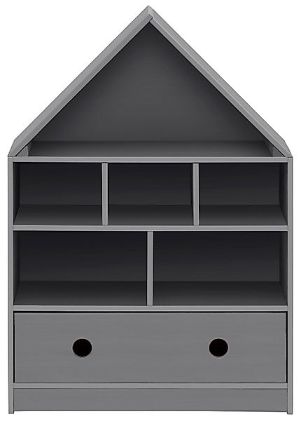 loft24 Regal Allie, Bücherregal in Hausoptik günstig online kaufen