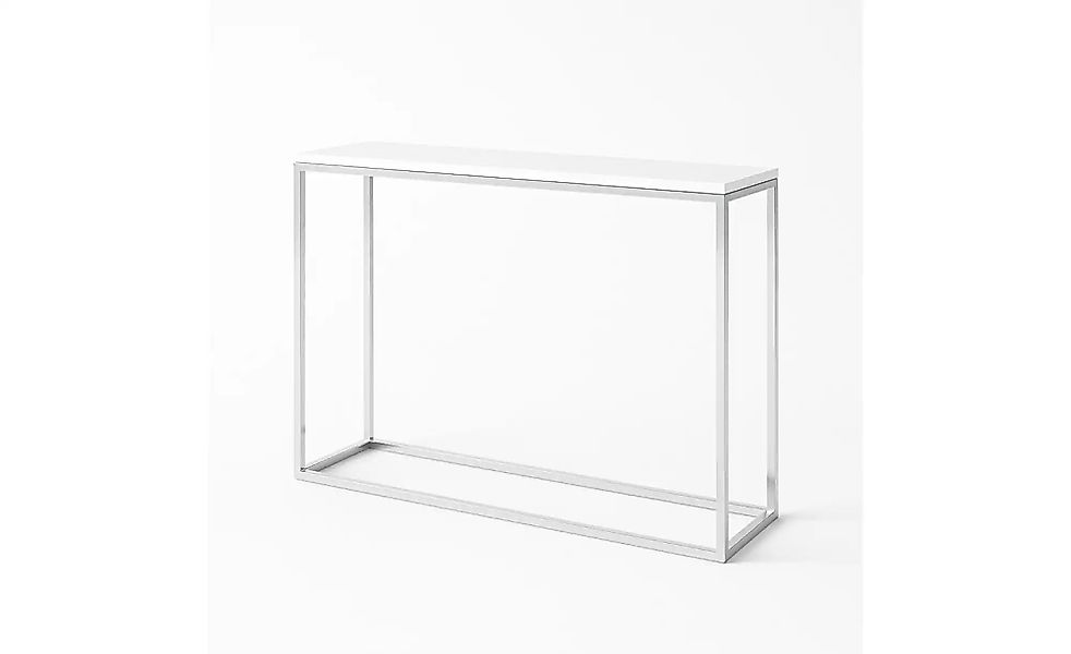 Konsolentisch   ¦ weiß ¦ Maße (cm): B: 80 H: 80 Tische > Konsolentische - H günstig online kaufen