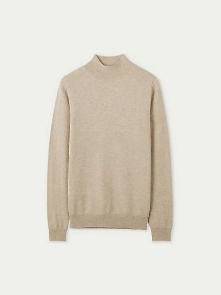 GOBI Cashmere Stehkragenpullover Naturfarbe Stehkragenpullover aus Kaschmir günstig online kaufen