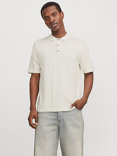 Jack & Jones Kurzarmpullover JJEEMIL KNIT RELAXED POLO SS SN mit Polo Krage günstig online kaufen