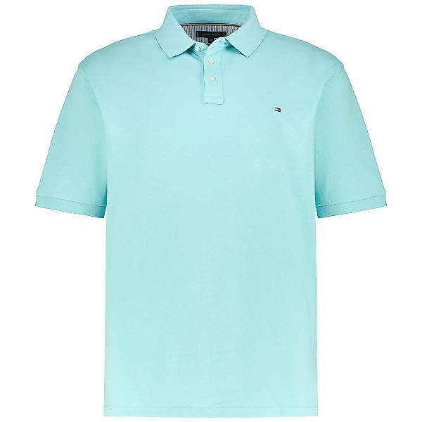 Tommy Hilfiger Poloshirt mit Stretch Farbe türkis Größe: 3XL günstig online kaufen