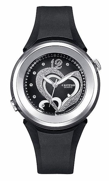 CALYPSO WATCHES Quarzuhr K5576/6, Armbanduhr, Damenuhr, mit Herzmotiv, bis günstig online kaufen