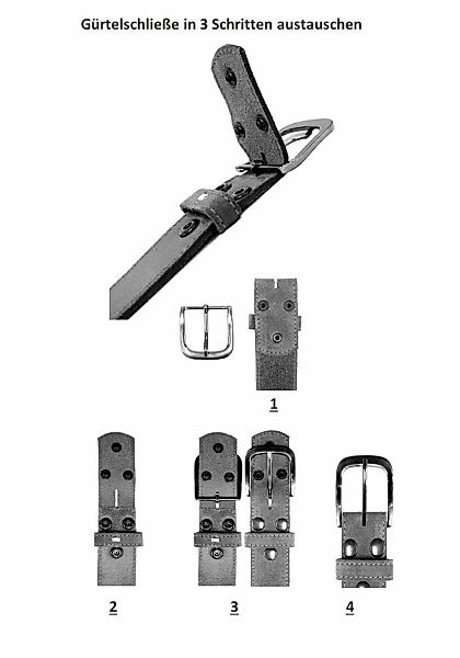 RETTUNGSRING by showroom 019 Gürtelschnalle "Pferde Oval Hufeisen Silber" günstig online kaufen