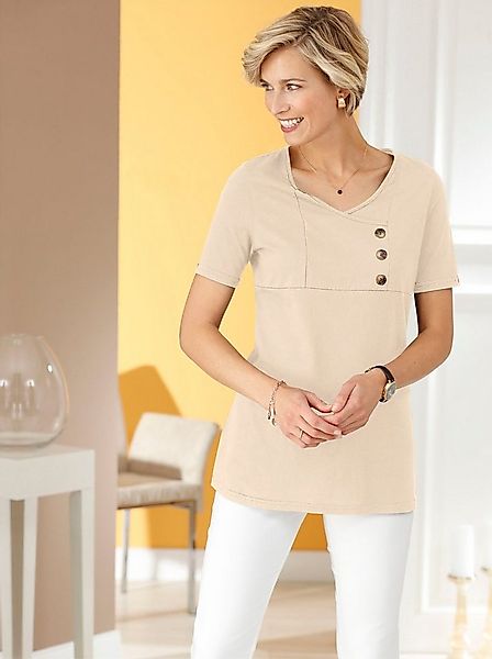 Sieh an! T-Shirt Shirttunika Kurzarm günstig online kaufen