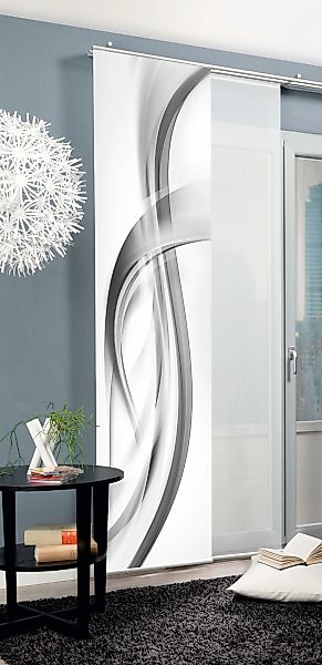 HOME WOHNIDEEN Schiebegardine "FALA" Paneelwagen 1 Stk. tlg. Schiebevorhang günstig online kaufen