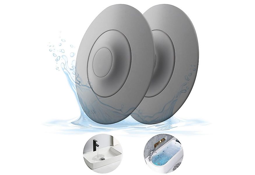 FOUORTUNATE-BEE Waschbeckenstöpsel Abflussstopfen Silikon Universal, (Wasch günstig online kaufen