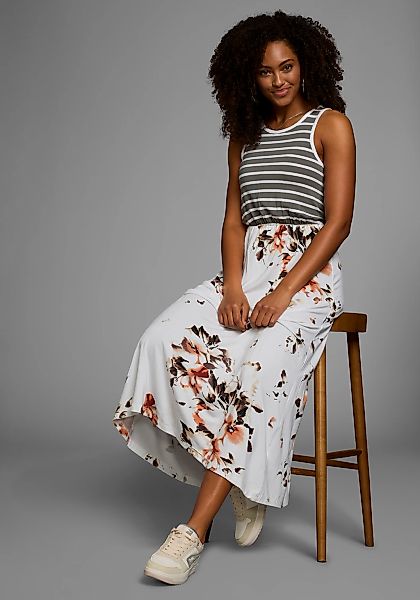 KangaROOS 2-in-1-Kleid, enganliegendes Oberteil mit fließendem Rock günstig online kaufen