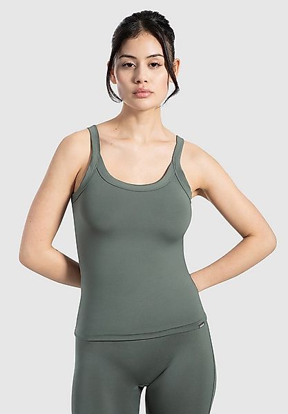 Smilodox Tanktop Missie, figurbetontes Sporttop, schmale Träger, breiter Bu günstig online kaufen