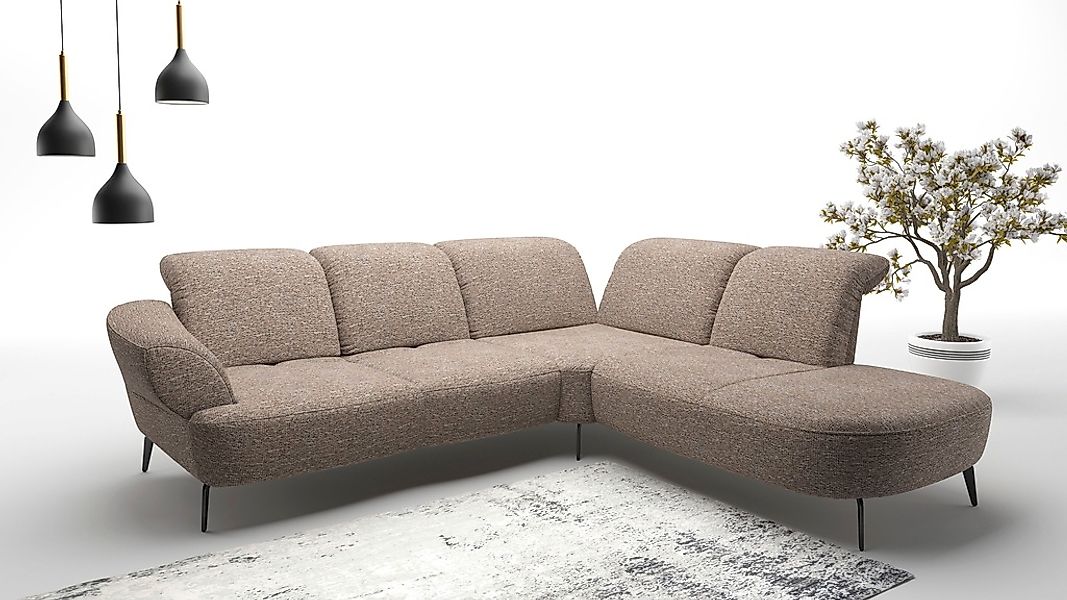 sit&more Ecksofa "Dance, L-Form, inkl. Sitztiefenverstellung", inkl. Click& günstig online kaufen