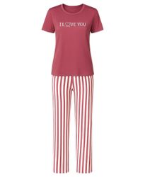 fashionshowcase Pyjama Damen Hausanzug - Schlafanzug günstig online kaufen