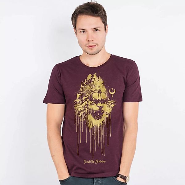 Jase34 - Crush The Demoniac - Mens Organic Cotton T-shirt günstig online kaufen