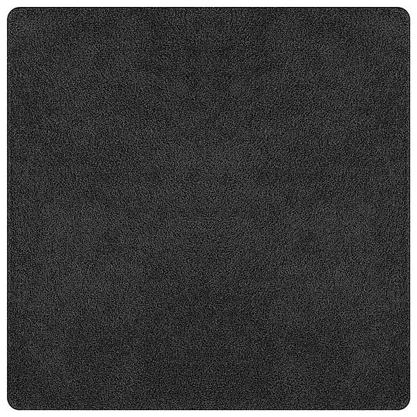 vidaXL Anti-Rutsch Shaggy Teppich Dunkelgrau 120 x 120 cm PP 4019769 günstig online kaufen