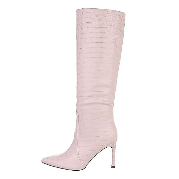 Ital-Design Damen Elegant High-Heel-Stiefel (84456297) Pfennig-/Stilettoabs günstig online kaufen