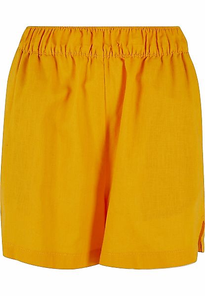 URBAN CLASSICS Shorts "Urban Classics Damen Ladies Linen Mixed Boxer Shorts günstig online kaufen