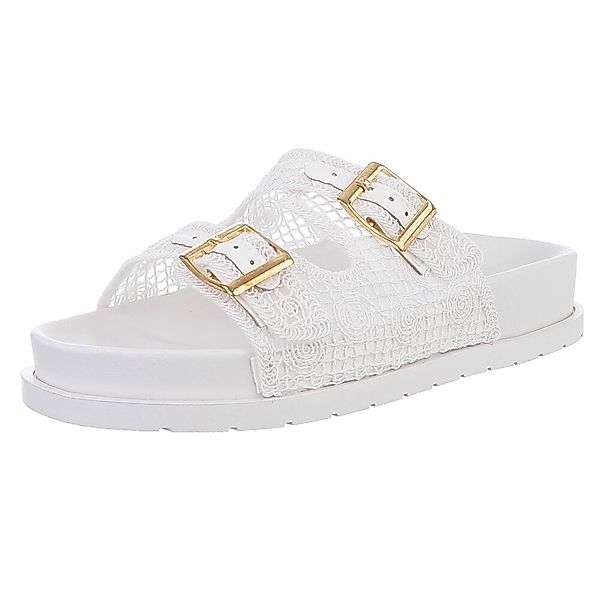 Ital-Design Elegante Damen-Sandalen mit verstellbaren Riemen günstig online kaufen