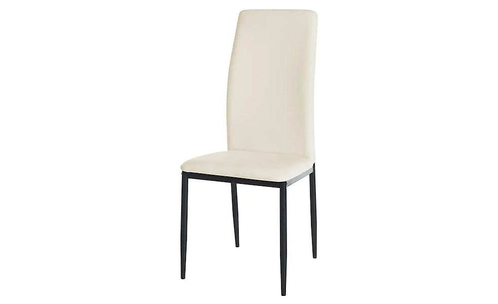 Esszimmerstuhl Kunstleder Savino ¦ creme ¦ Maße (cm): B: 41,5 H: 99 Stühle günstig online kaufen