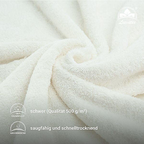 leevitex® Saunatuch Saunatuch Frottee XXL, (1-St), 80 x 200 cm, extra groß günstig online kaufen