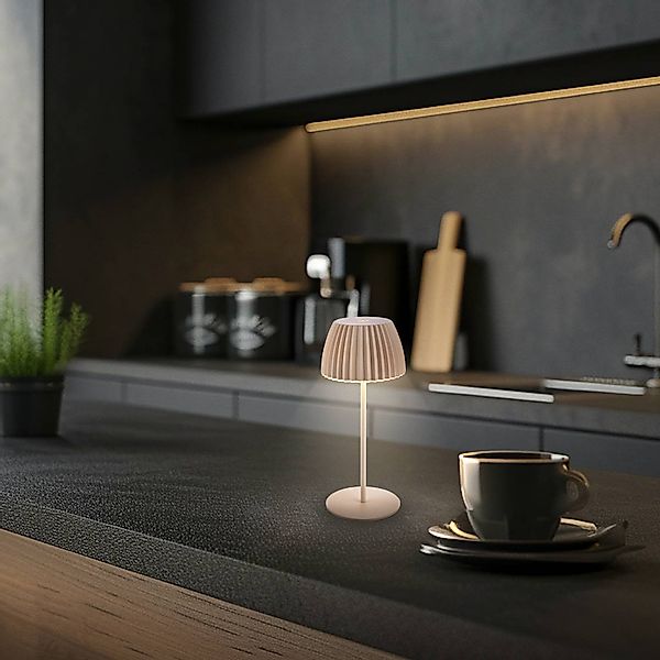 Briloner Leuchten LED Tischleuchte Akku LED Tischleuchte, LED fest integrie günstig online kaufen