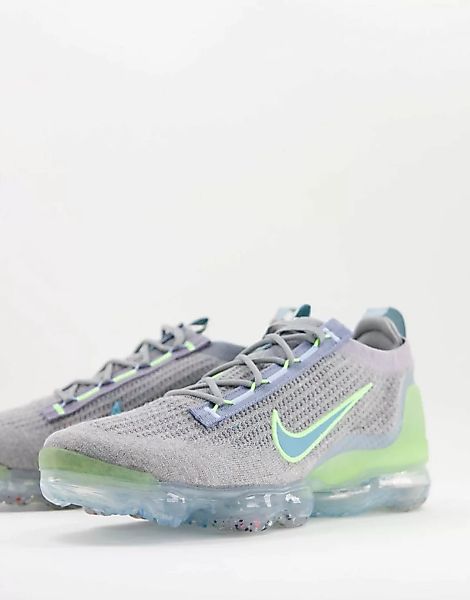 Nike – Vapormax 2021 Flyknit – Sneaker in Grau günstig online kaufen