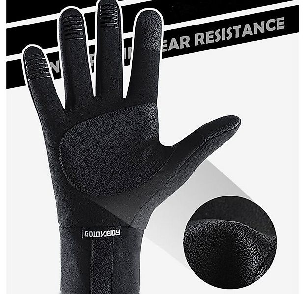 Coonoor Fleecehandschuhe Fahrrad Handschuhe Warme Wasserdichte Touchscreen günstig online kaufen