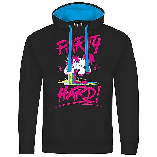 deinshirt Kapuzenpullover Herren Kapuzenpullover PARTY HARD Mit Print Motiv günstig online kaufen