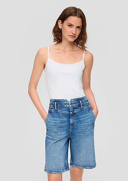 s.Oliver T-Shirt Spaghettiträger-Top aus Baumwollstretch im günstig online kaufen