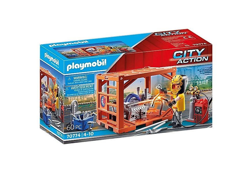 Playmobil® 70774 City Action 70774 Containerfertigung Konstruktions-Spielse günstig online kaufen