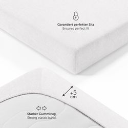 Blumtal Spannbettlaken Frottee Spannbettlaken Bettlaken, Frottee, günstig online kaufen