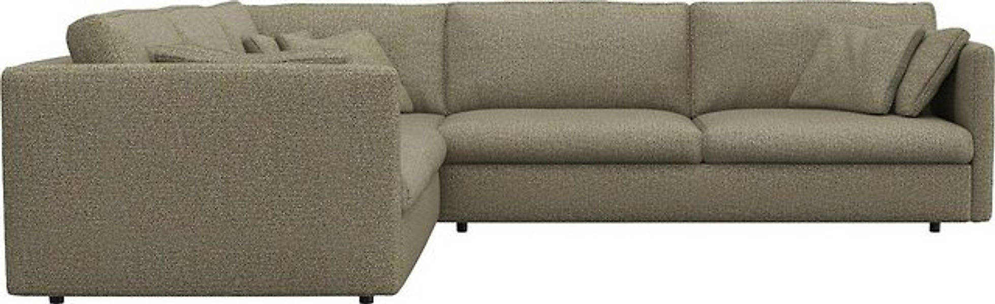 FLEXLUX Ecksofa »Lovane, elegant und zeitlos, bequem, L-Form«, Weich & ansc günstig online kaufen