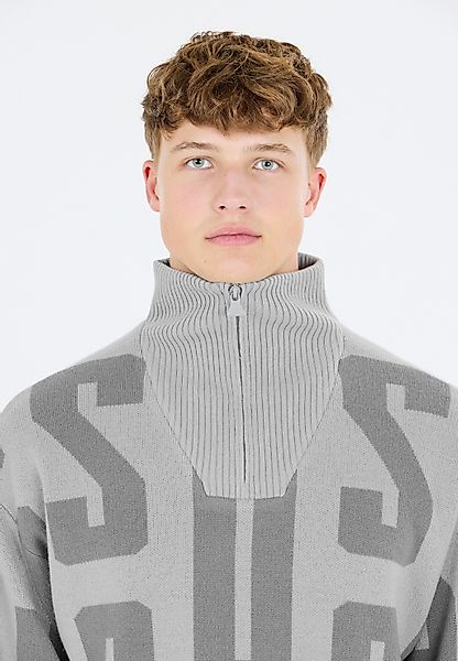 SOS Strickpullover "Verbier", mit praktischer Reißverschlussleiste günstig online kaufen