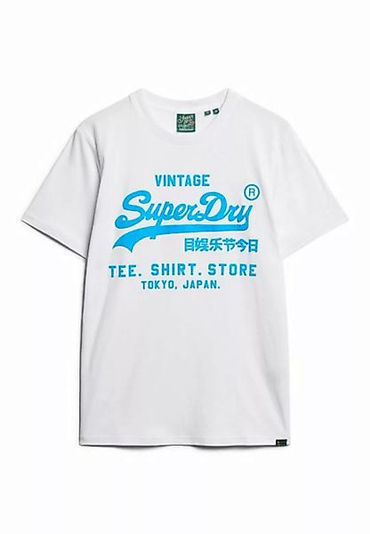 Superdry T-Shirt Superdry Herren T-Shirt NEON VL T-SHIRT Optic günstig online kaufen