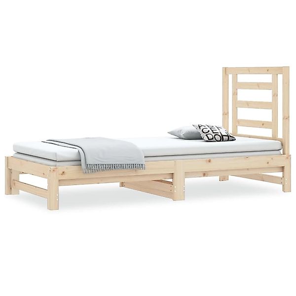 vidaXL Tagesbett Ausziehbar 2x(90x190) cm Massivholz Kiefer1180634 günstig online kaufen