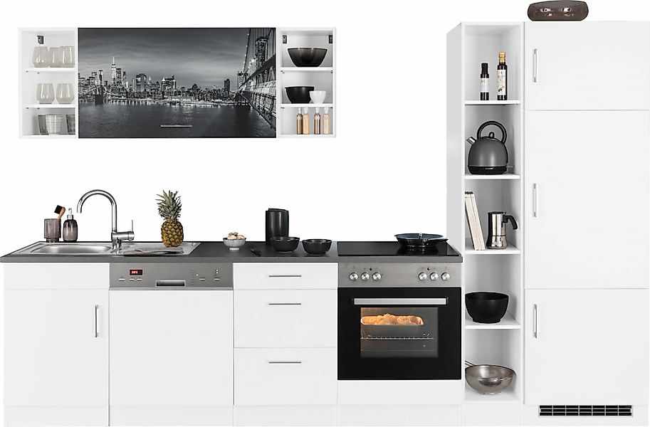 KOCHSTATION Küchenzeile "KS-Paris – Küchen mit einzigartigen Fotomotiven au günstig online kaufen