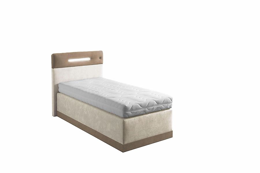 Westfalia Schlafkomfort Boxspringbett mit LED-Beleuchtung günstig online kaufen