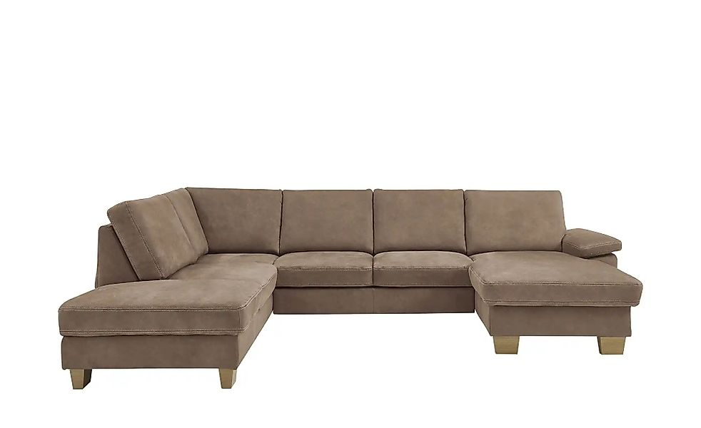 meinSofa Wohnlandschaft  Samu ¦ braun ¦ Maße (cm): H: 90 Polstermöbel > Sof günstig online kaufen