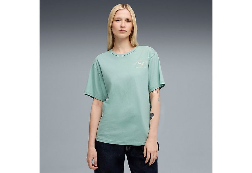 PUMA T-Shirt CLASS RELAXED TEE Kurzarm, ohne Verschluss, Rundhalsausschnitt günstig online kaufen