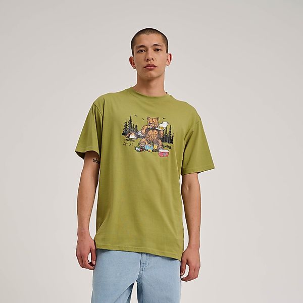 Santa Cruz T-Shirt BRAUN PIZZA BEAR günstig online kaufen