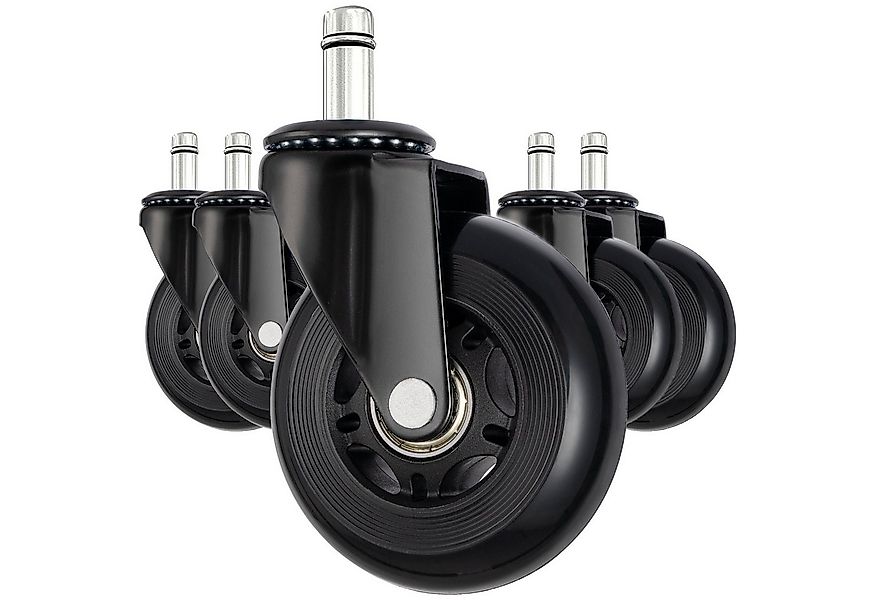 Ferghana Stuhlrolle Bürostuhl Rollen,11mm x 22mm Rollen für Bürostühle, (Se günstig online kaufen
