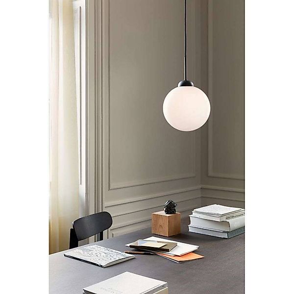 Nuura Pendelleuchte Apiales 1 Large, Ø 20 cm, schwarz/opal günstig online kaufen